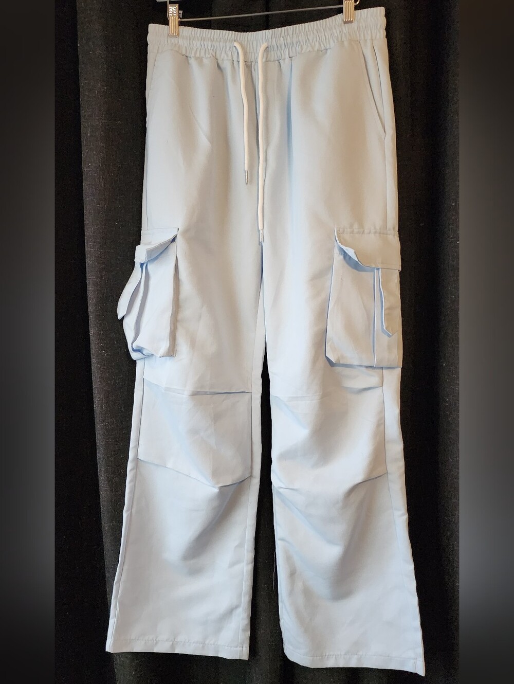 Manfinity Cargo Pants – Light Blue – Waist 31" / Inseam 30.5" Size M Street Y2K